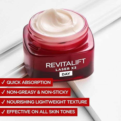 L'Oreal Paris Revitalift Laser x3 Day Cream 50ml