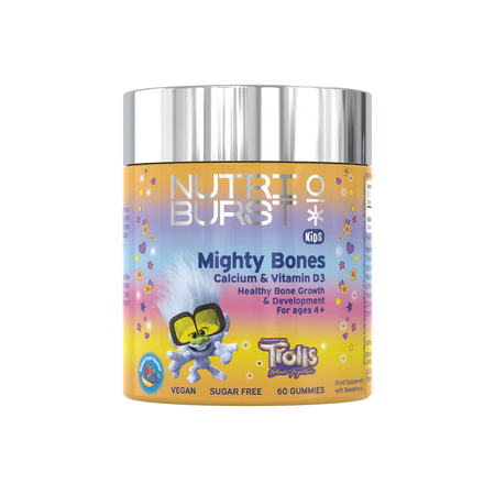 Mighty Bones Calcium & Vitamin D3 Kids Multivitamin 60 Vitamin Gummies
