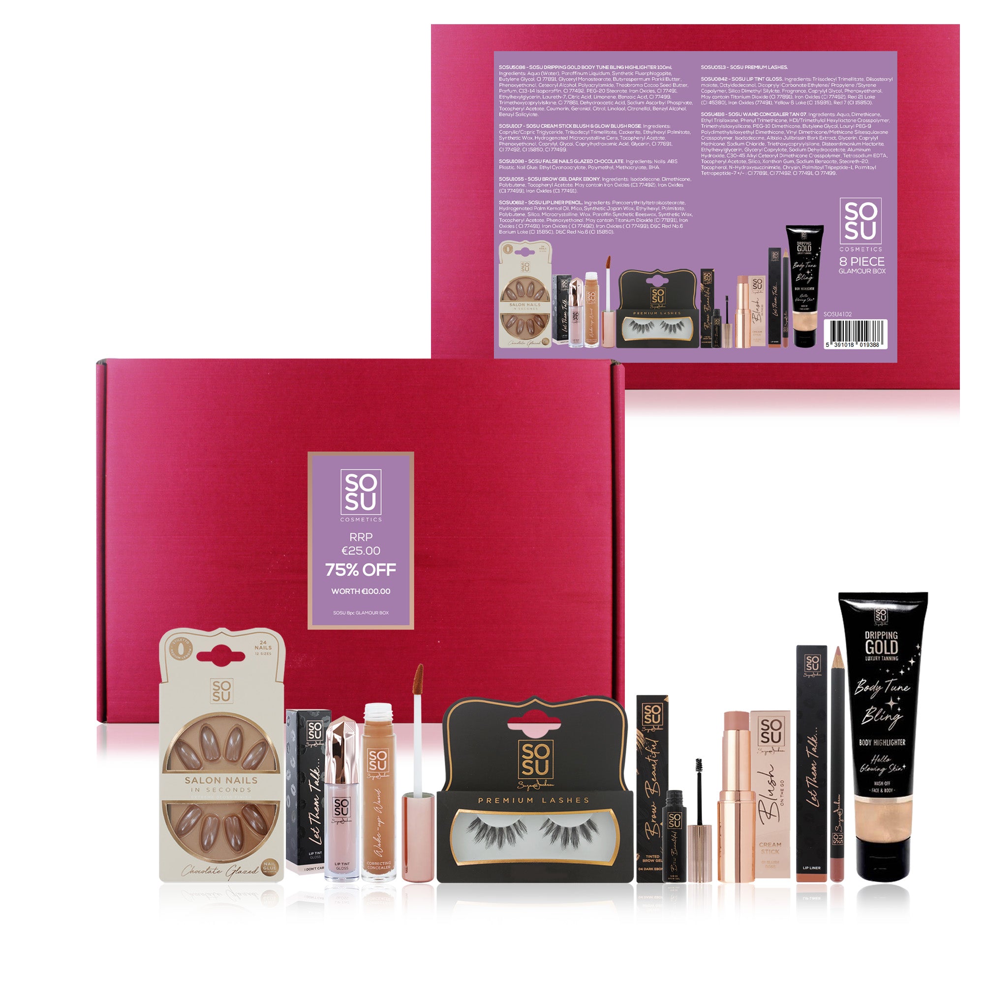 8 Piece Glamour Box