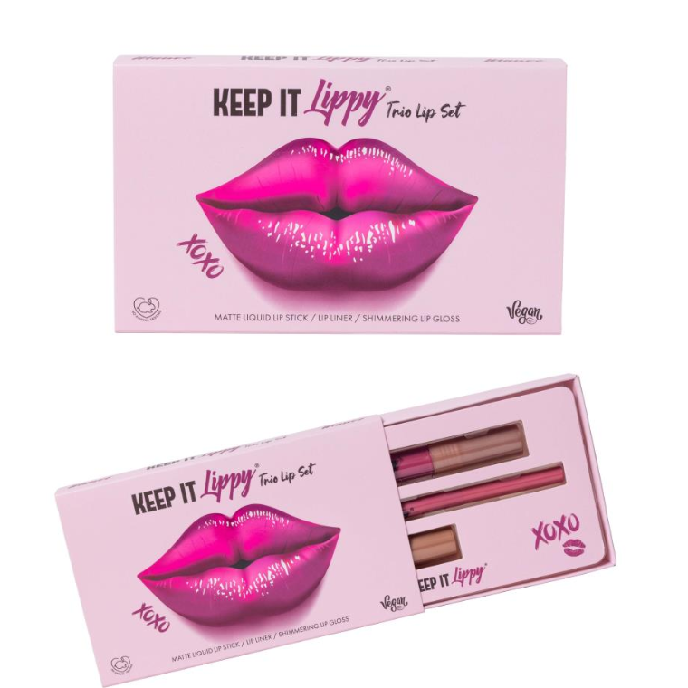 Keep It Lippy Trio Set - Mauve