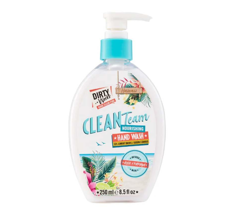 Clean Team Aloe & Papaya Hand Wash 250ml