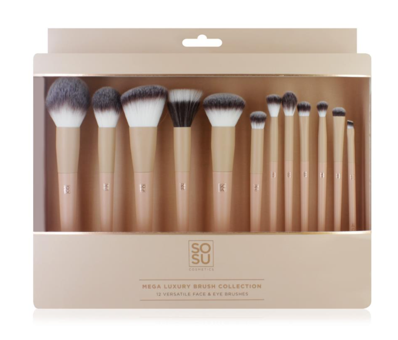 Mega Luxury Brush Collection | 12 Piece