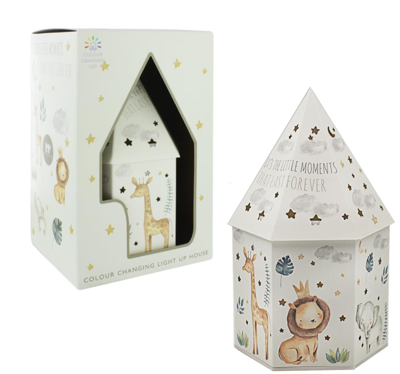 Little Moments - Animal Light Up LED House