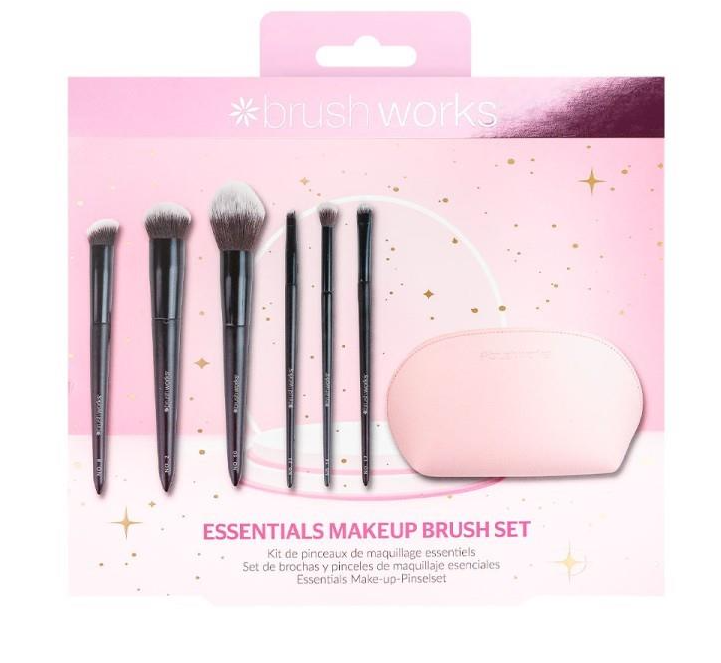 Essentials 7 Piece Makeup Brush Bag Set