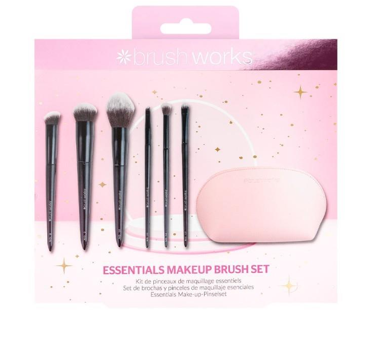 Essentials 7 Piece Makeup Brush & Bag Set