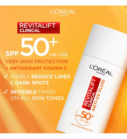 Revitalift Clinical Vitamin C Serum & SPF 50 Duo Bundle