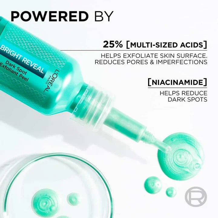 Bright Reveal Dark Spot Exfoliant Peel 25% AHA + BHA + PHA 25ml