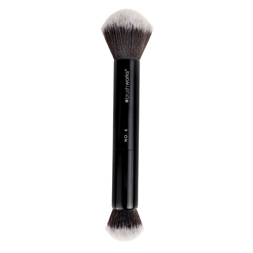 No.6 Double Ended Powder and Buff Brush