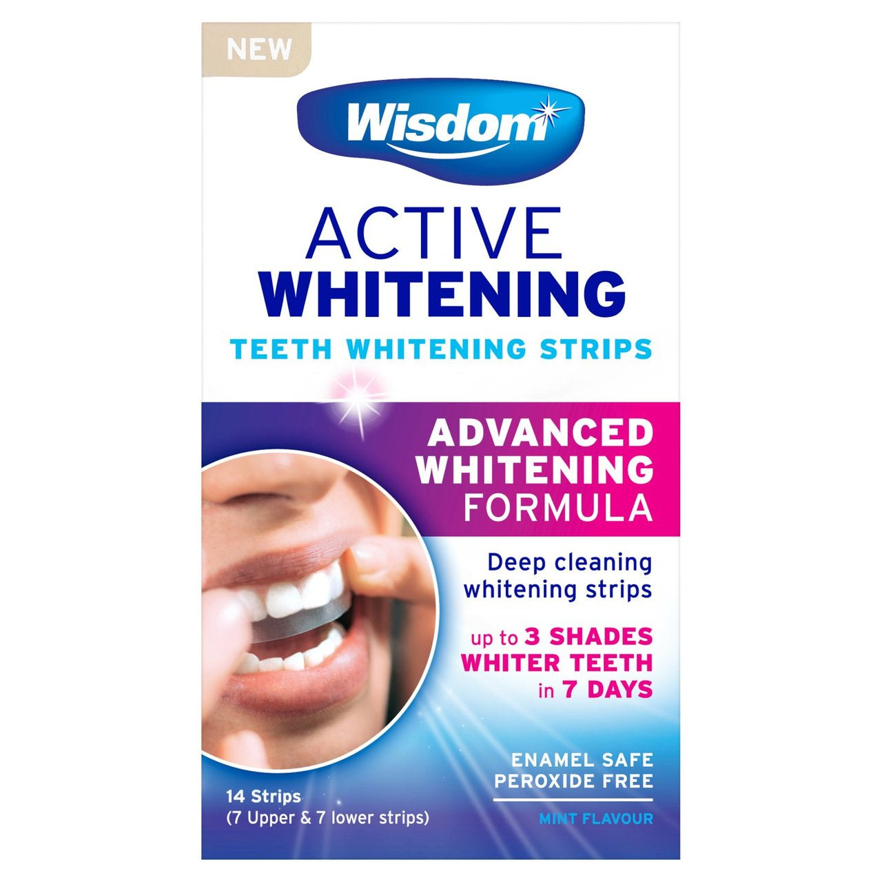 Active Whitening Teeth Whitening Strips x14