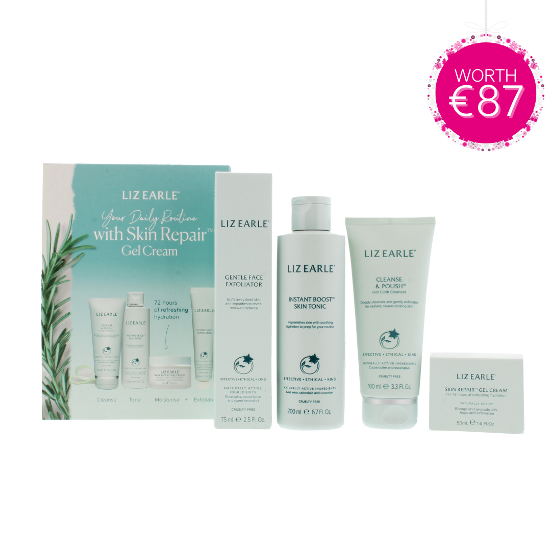 Daily Routine Skincare Set With Skin Repair Gel Cream