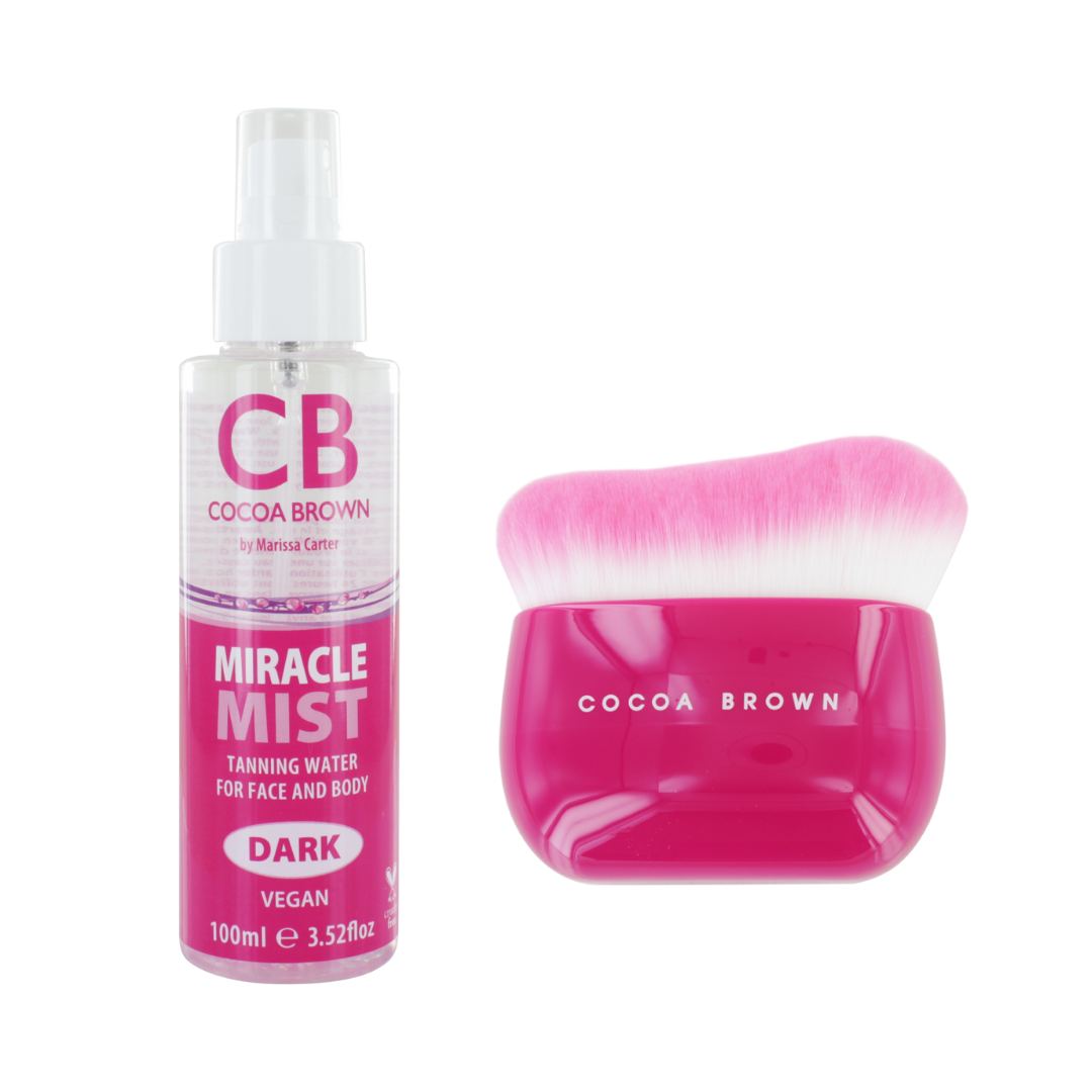 Cocoa Brown Miracle Mist & Kabuki Bundle