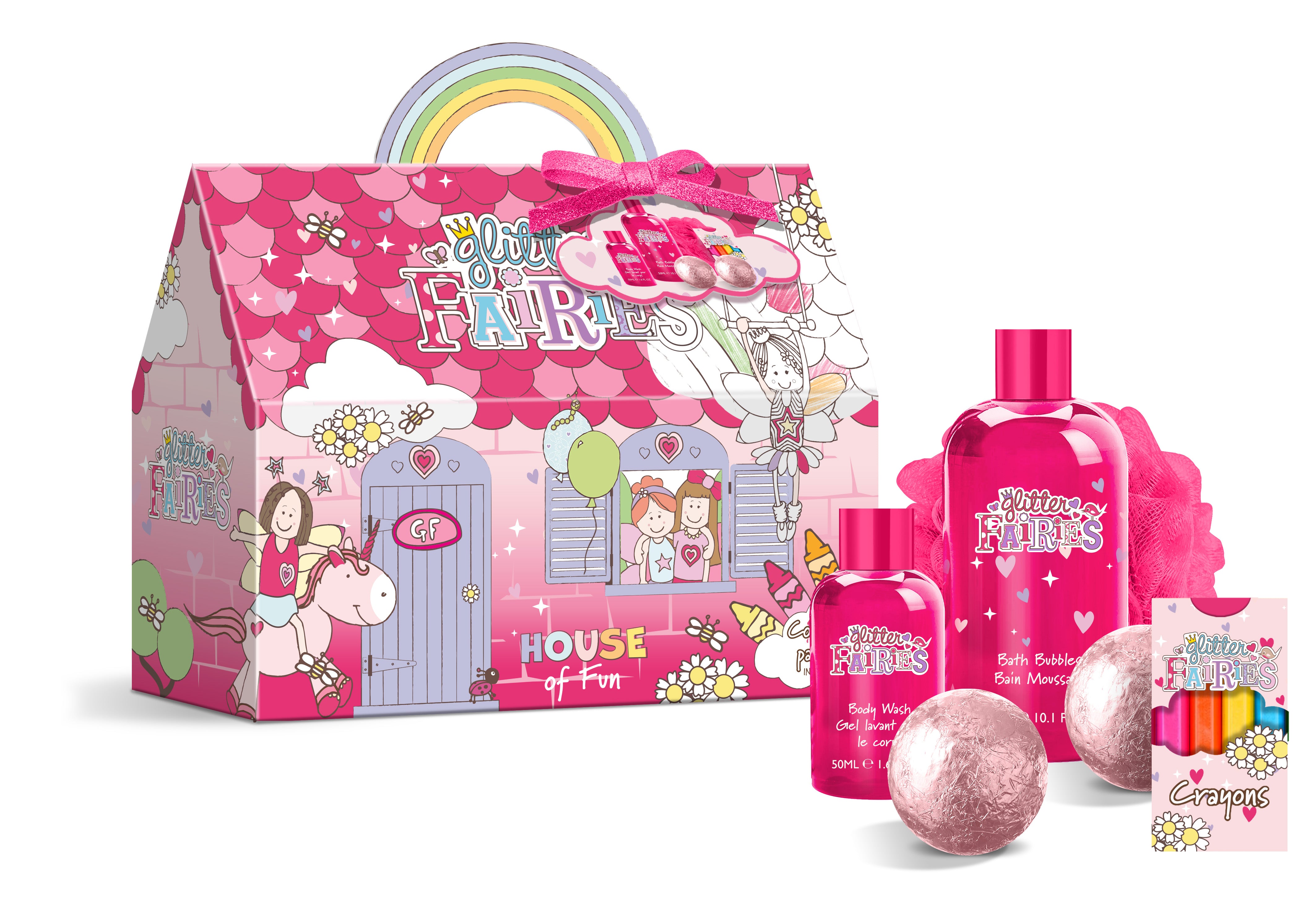 Glitter Fairies House Of Fun Kids Gift Set