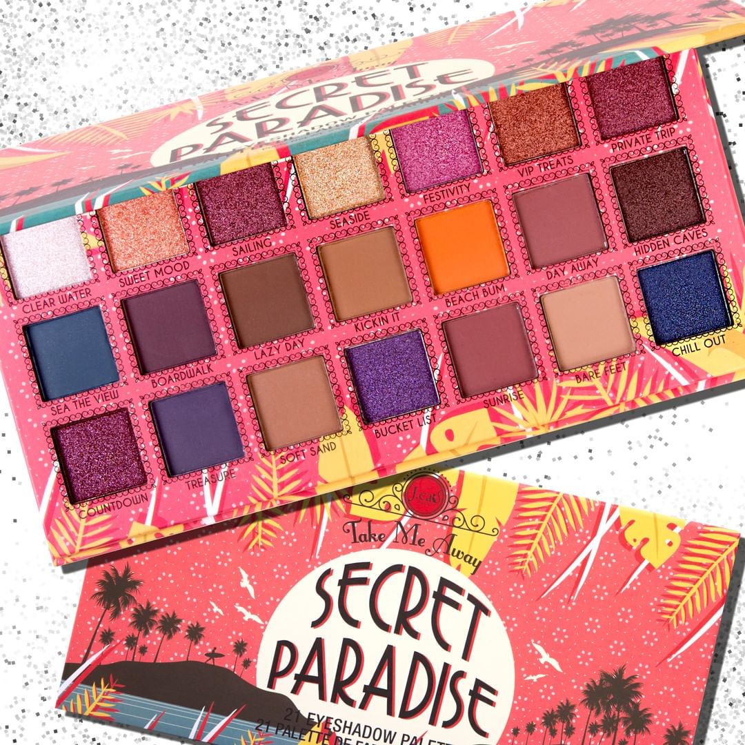 Take Me Away Secret Paradise 21 Eyeshadow Palette