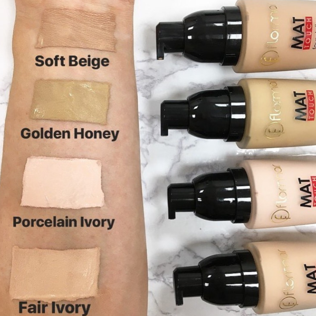 Matte Touch Foundation with high - Flormar Bangladesh