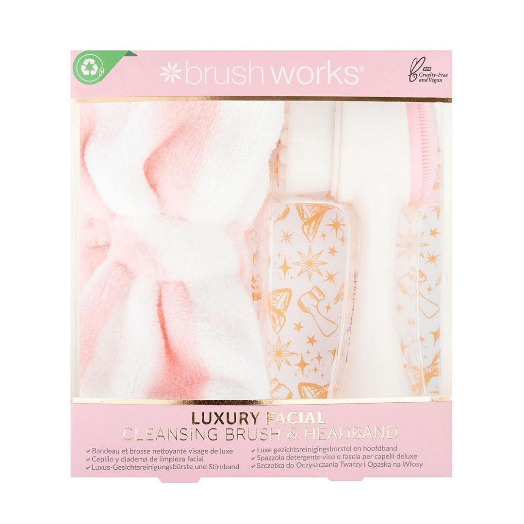 Luxury Facial Cleansing Brush & Headband Set