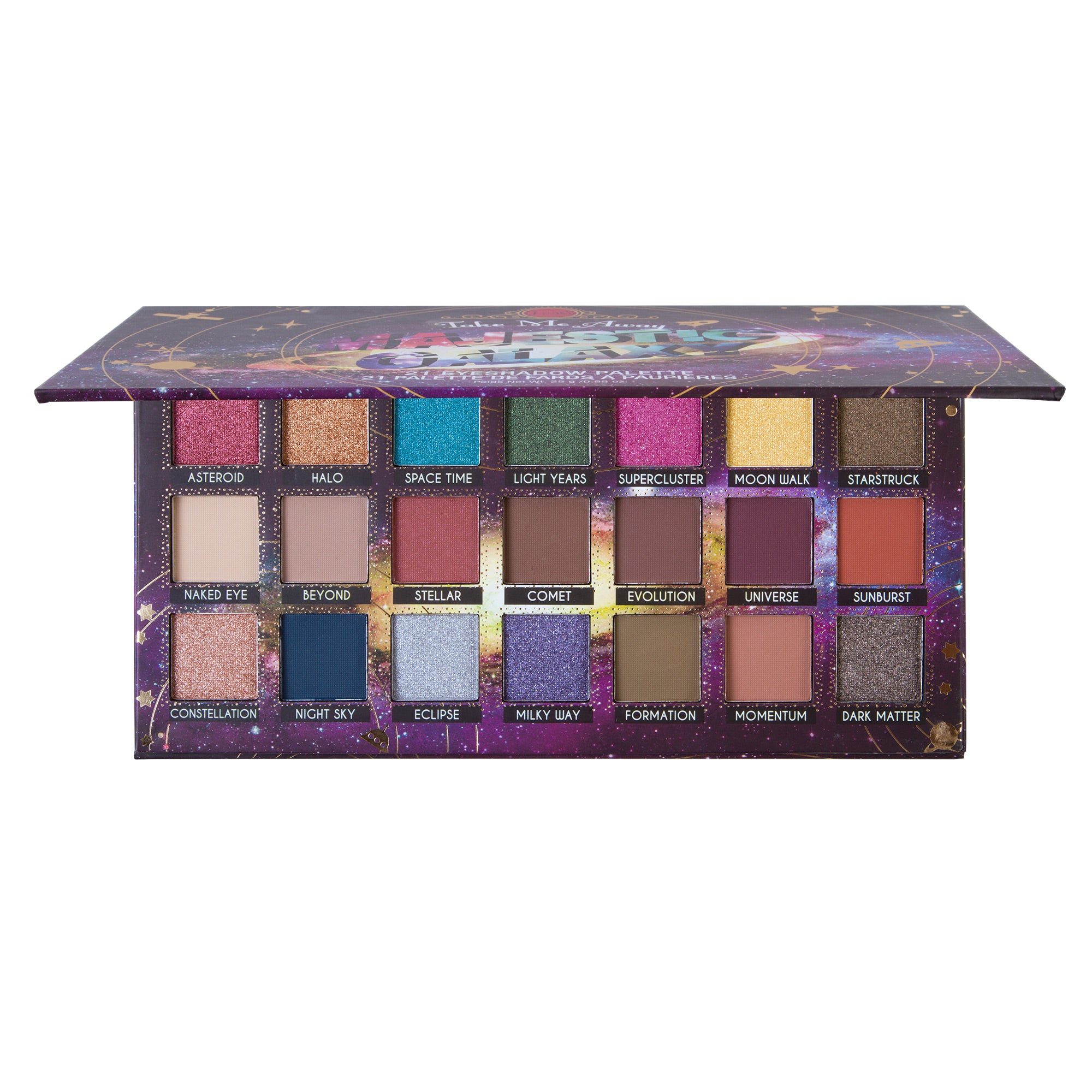 Take Me Away Majestic Galaxy 21 Eyeshadow Palette